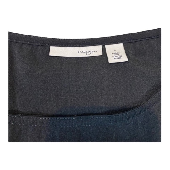 Halogen high low black blouse - Picture 2 of 5